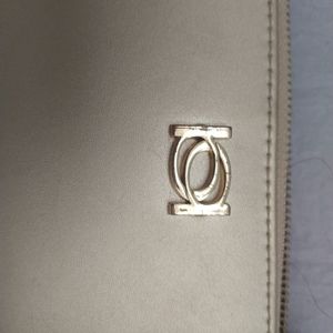 Bebe used gold wallet